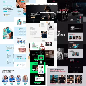 Imagem de capa para o Curso online 10 Modelos de Sites Editáveis no Canva