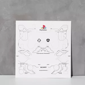 Imagem de capa para o Curso online Diagrama Para Moldura do Controle DualShock 1