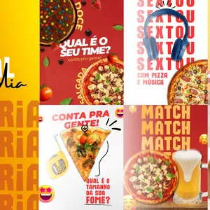 Imagem de capa para o Ebook Social Media pizzaria