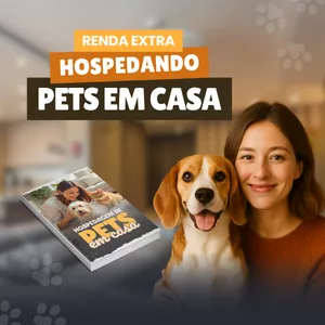 Imagem de capa para o Ebook Renda extra hospedando pets em casa