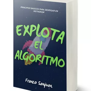 Imagen de portada para Ebook Explota el algoritmo | Guía para Instagram