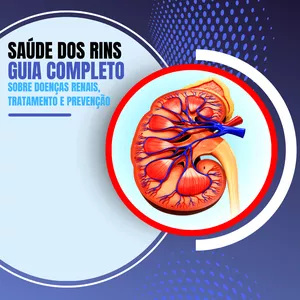 Imagem de capa para o Ebook Saúde dos Rins: Guia Completo Sobre Doenças Renais, Tratamento e Prevenção