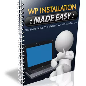 Imagem de capa para o Ebook INSTALAÇÃO FÁCIL DO WORDPRESS - o guia simples para instalar o WordPress