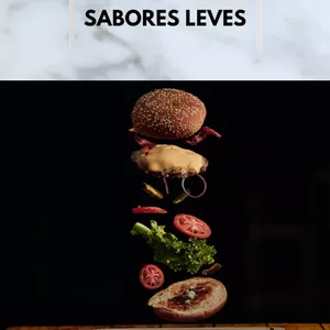 Imagem de capa para o Ebook Emagrecer comendo? SABORES LEVES