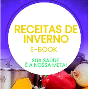 Imagem de capa para o Ebook Receitas de Inverno Fit