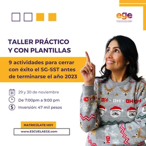 Imagen de portada para Curso online Entrenamiento especializado sobre CIERRE EXITOSO DEL SGSST EN 2023