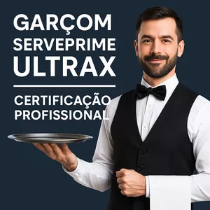 Imagem do curso Garçom ServePrime UltraX – Certificação Profissional 