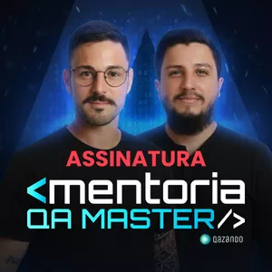 Imagem de capa para o Curso online Mentoria QA Master - ASSINATURA