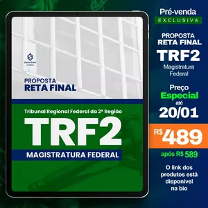 Imagem do curso TRF 2 | Reta Final Magistratura Federal