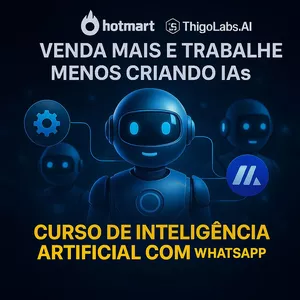 Imagem do curso 3 Passos para Revolucionar seu Negócio: Automação de WhatsApp com IA e Make.com