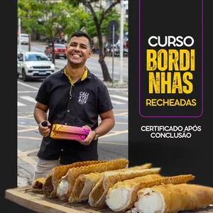 Curso CURSO COMPLETO BORDAS RECHEADAS: um diferencial competitivo! (Material + Vídeos)