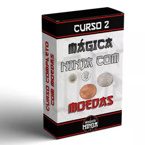 Imagem de capa para o Curso online Moedas Ninjas - Mágicas com Moedas