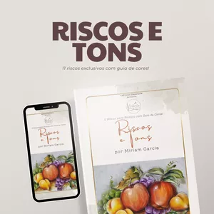 Imagem de capa para o Ebook Riscos e Tons