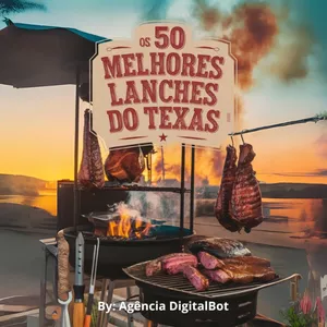 Imagem de capa para o Ebook Os 50  Lanches Melhores lanches do Texas