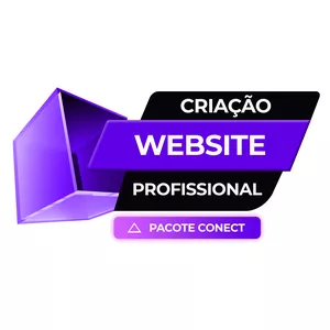 Imagem de capa para o Ebook Criação de Website Profissional | Design Moderno | Performance Pacote Conect