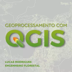 Imagem de capa para o Curso online Geoprocessamento com Qgis