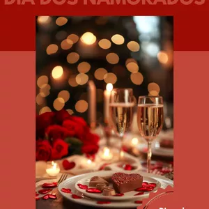 Imagem de capa para o Ebook Jantar Romântico perfeito para o dia dos namorados