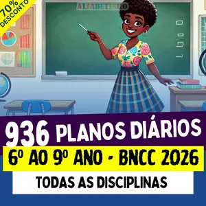 Imagem do curso PLANOS DIÁRIOS - 6º ao 9º ano - BNCC 2026