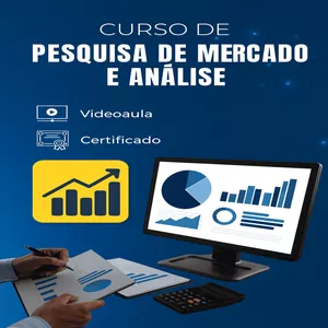 Imagem do curso Curso de Pesquisa de Mercado e Análise