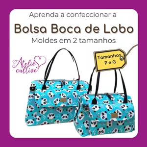 Imagem de Curso Bolsa Bebê Boca de Lobo - Tamanhos P e G criado por Ateliê Cultive na hotmart