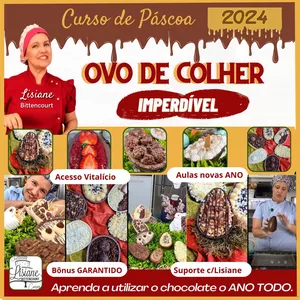 Imagem do curso PÁSCOA - OVOS DE COLHER  ( TRABALHE COM CHOCOLATE O ANO TODO )