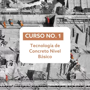 Imagen de portada para Curso online CURSO TECNOLOGIA DE CONCRETO - NIVEL BASICO