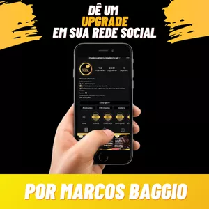 Imagem de capa para o Curso online E-book com foco em Instagram