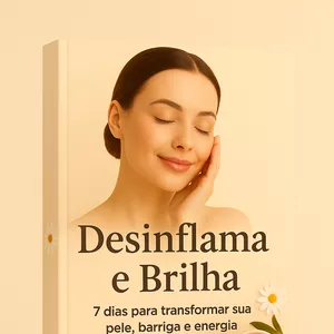 Imagem de capa para o Ebook Desinflama e Brilha 