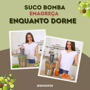 Imagem de capa para o Ebook SUCOS BOMBA 