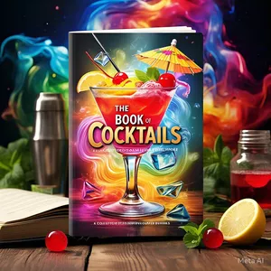 Imagem de capa para o Ebook O livro dos coquetéis 🍸