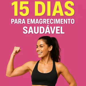 Imagem de capa para o Ebook Desafio 15 Dias para Emagrecimento Saudável
