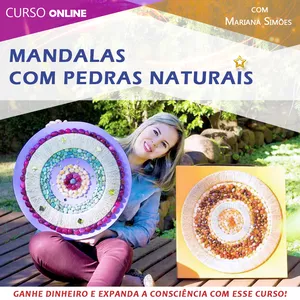 Curso Curso Mandalas com Pedras Naturais