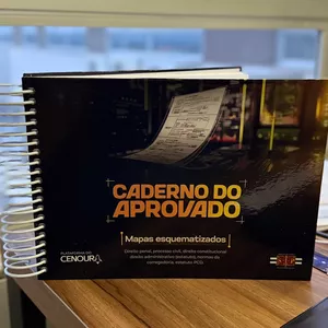 Imagem de capa para o Curso online [Livro Físico] Caderno do Aprovado TJSP 