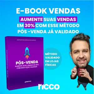 Imagem de capa para o Ebook Pós-Vendas 30+