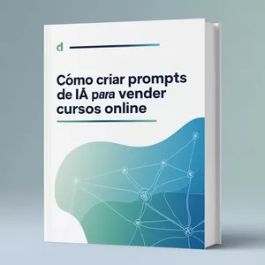 Imagem de capa para o Ebook E-book: Domine a Arte dos Prompts de Vendas com IA