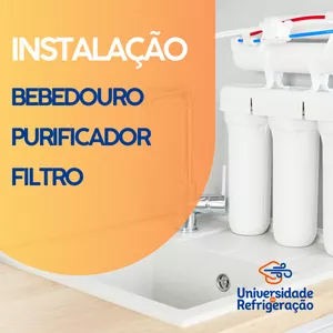 Imagem de capa para o Curso online INSTALAÇÃO DE BEBEDOURO E PURIFICADOR DE ÁGUA