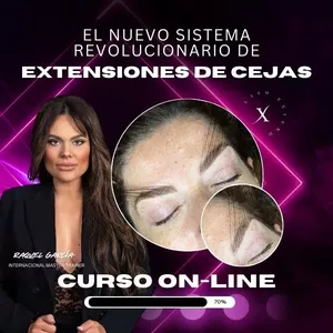 Imagen de portada para Curso online CURSO EXTENSIONES DE CEJAS: NUEVO SISTEMA REVOLUCIONARIO