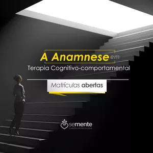 Imagem do curso A Anamnese em Terapia Cognitivo-comportamental
