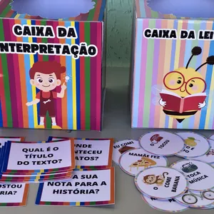 Imagem de capa para o Ebook Caixa da interpretação e leitura 