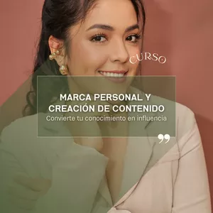 Imagen de portada para Curso online ​​​​Construye tu Marca Personal / Convierte tu conocimiento en influencia