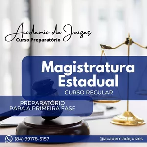 Curso Curso Regular Preparatório para a Magistratura Estadual