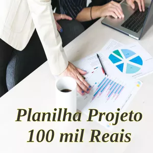 Imagem de capa para o Ebook Planilha Projeto 100 mil