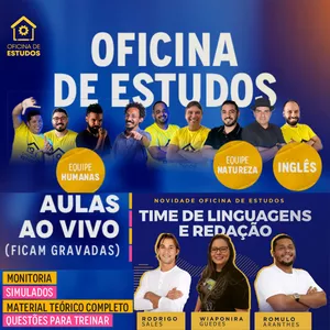 Imagem do curso ENEM em CASA - Humanas, Natureza, Inglês, Linguagens e Redação