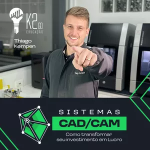 Imagem de Sistemas CADCAM: Como Transformar seu Investimento em Lucro criado por Cursos para TPDs na hotmart