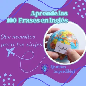 Imagen de portada para Ebook Aprende las 100 Frases en Inglés que necesitas para tus Viajes