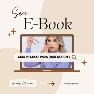 Imagem de capa para o Ebook Guia prático da NAIL DESIGN 
