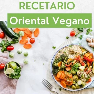 Imagen de portada para Ebook Recetario Oriental Vegano