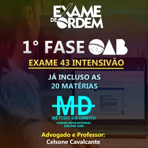 Imagem de capa para o Curso online Curso Método do Direito 1°Fase OAB