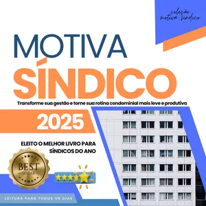 Imagem de capa para o Ebook Motiva Sindico 2025