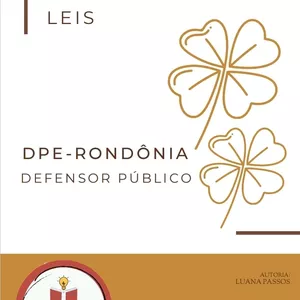 Imagem de capa para o Ebook Revisão Fast Leis - DPE-RO